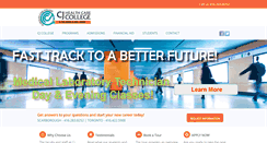 Desktop Screenshot of cjcollege.com